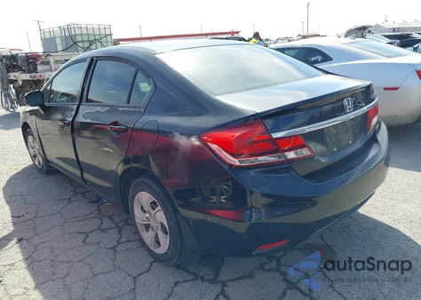 2013 Honda Civic Lx z USA, uszkodzony, nr VIN 2HGFB2F53DH514186